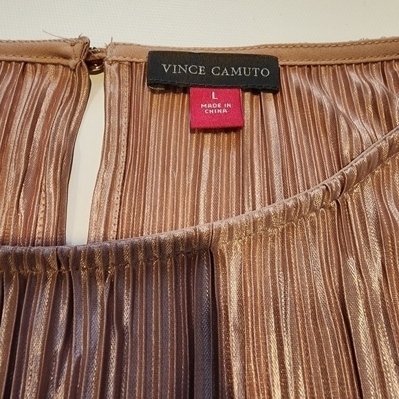 Vincent Camuto Size Large Pink Blouse - Picture 4 of 9